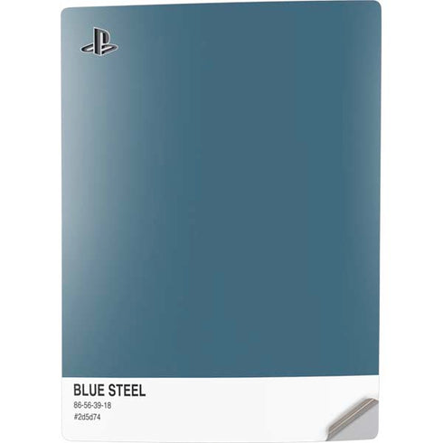 Bluesteel Color Palette PS5 Digital Edition Console Skin